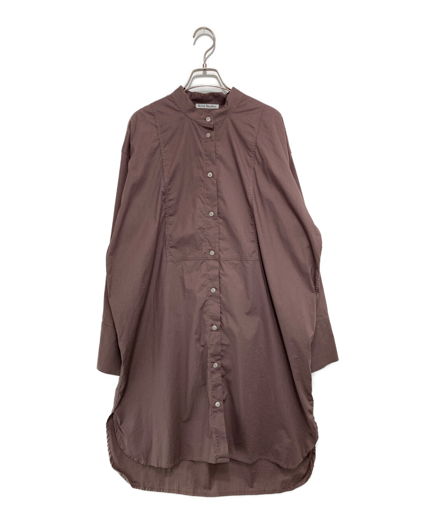 acne studios シャツワンピース 中古・古着通販】Acne studios (アクネ ストゥディオズ) スタンド