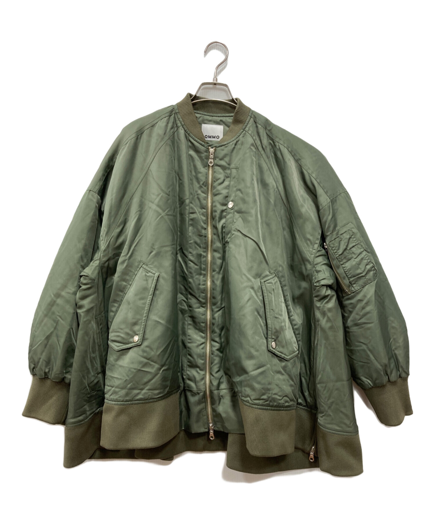 中古・古着通販】OMMO (オーエムエムオー) TENT LINE MA-1 オリーブ