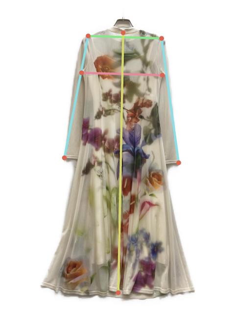 中古・古着通販】Ameri (アメリ) SMOKE FLOWER FLARE DRESS