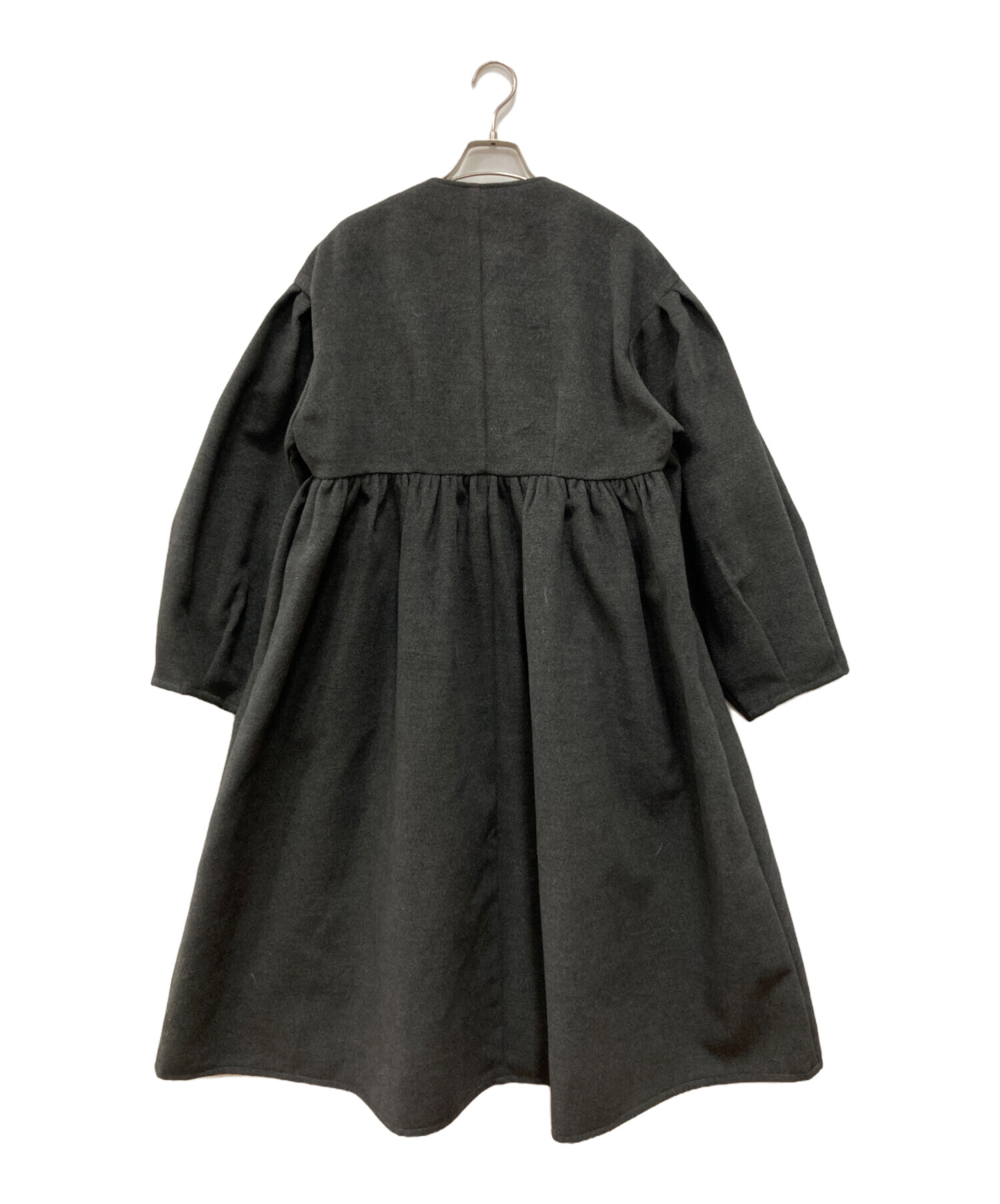中古・古着通販】Bibiy. (ビビィ) OPHELIA COAT チャコールグレー