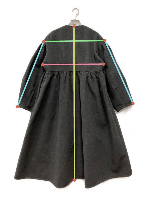中古・古着通販】Bibiy. (ビビィ) OPHELIA COAT チャコールグレー