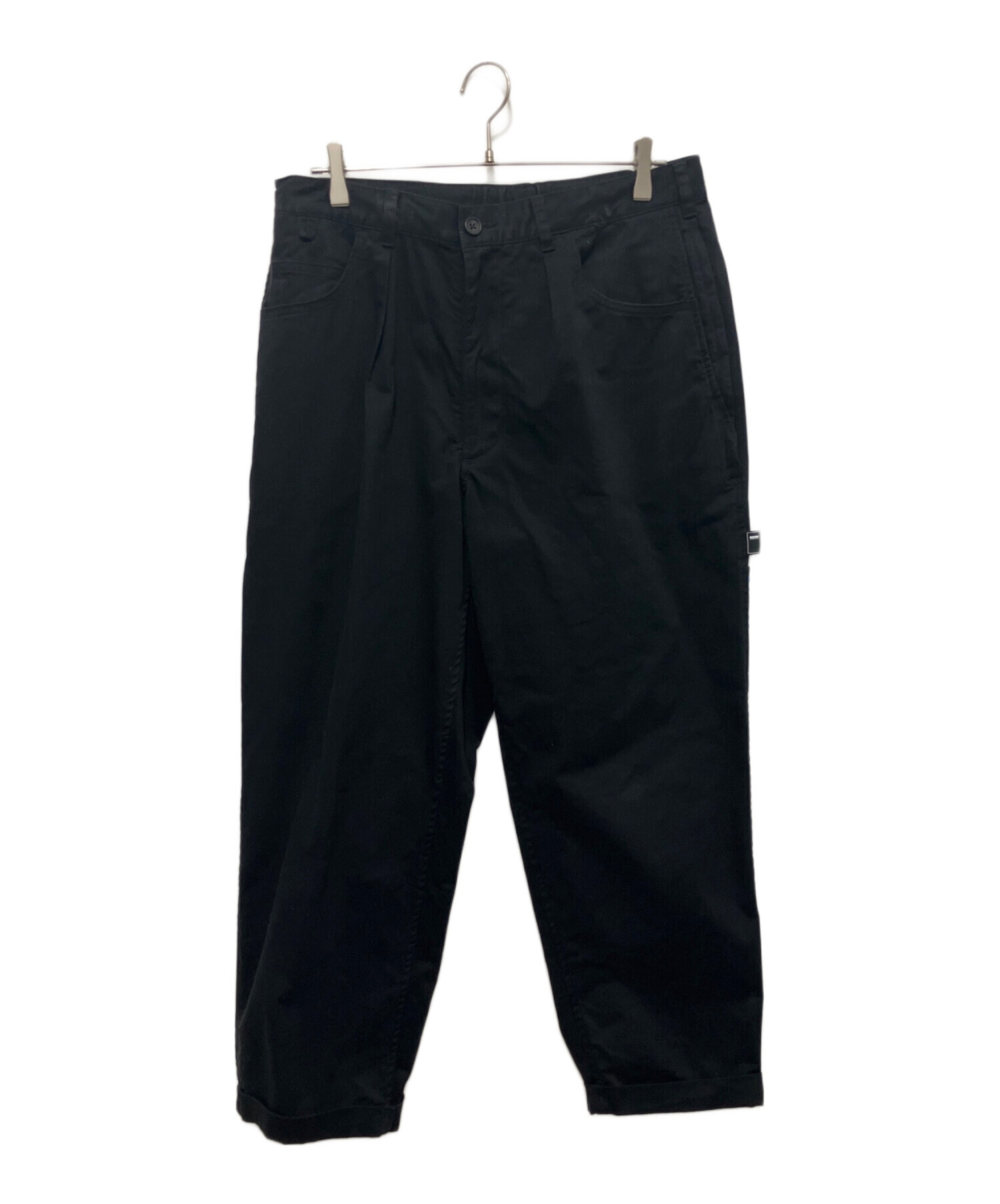 c*a様 BROCHURE BR+KAMI PANTS 中古・古着通販】BROCHURE (ブローシュアー) BR+KAMI PANTS ブラック