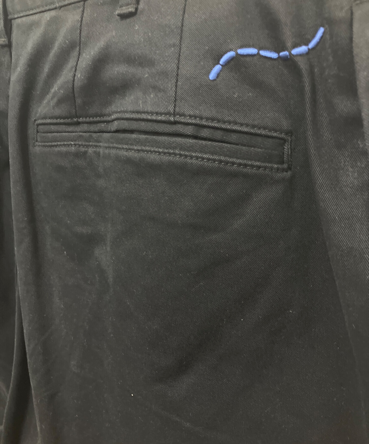 中古・古着通販】BROCHURE (ブローシュアー) BR+KAMI PANTS ブラック