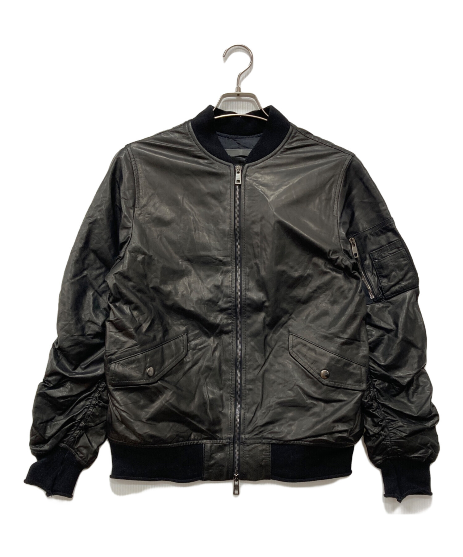 中古・古着通販】GIORGIO BRATO (ジョルジョブラッド) レザーボンバー