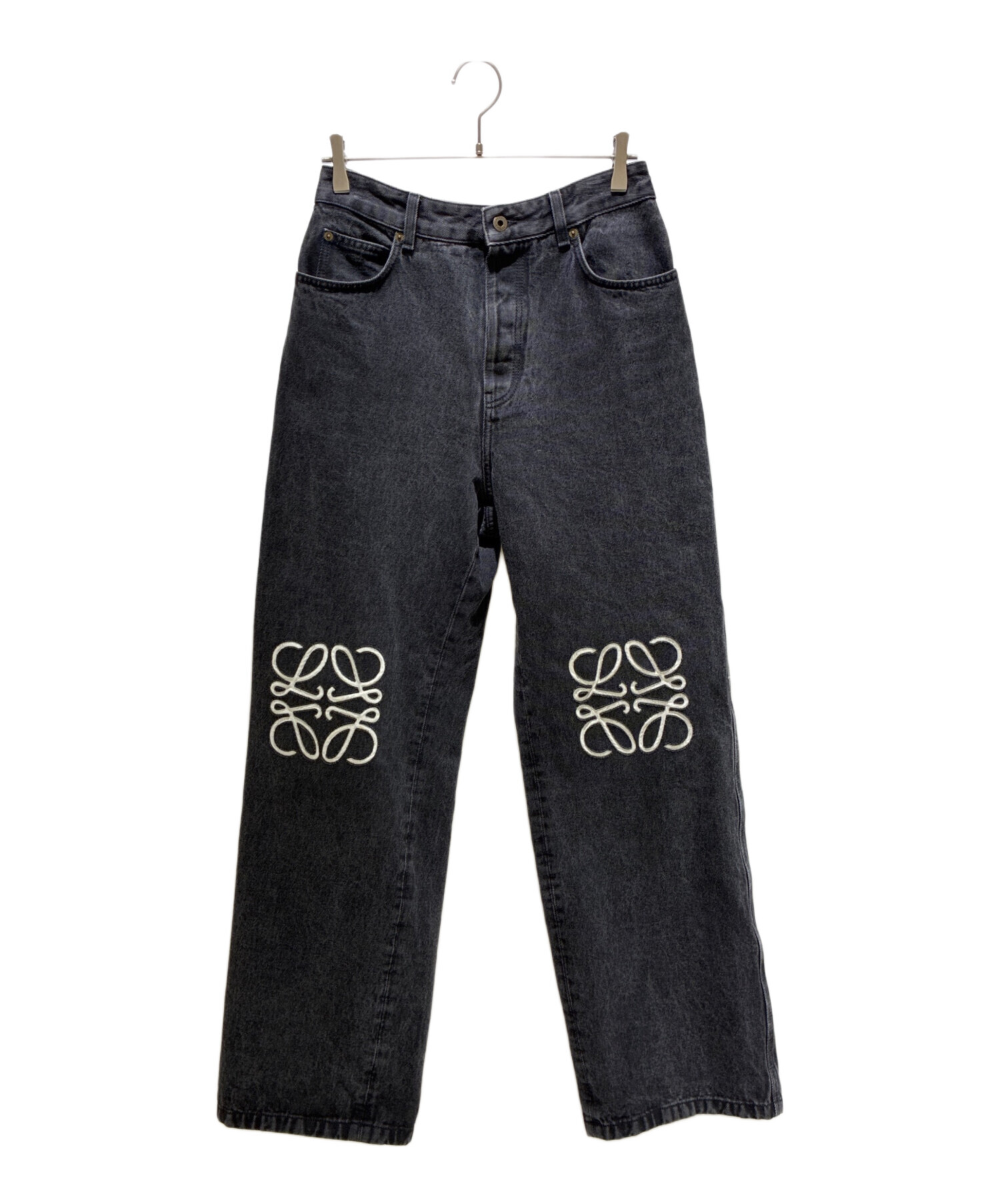 中古・古着通販】LOEWE (ロエベ) アナグラムバギージーンズデニム