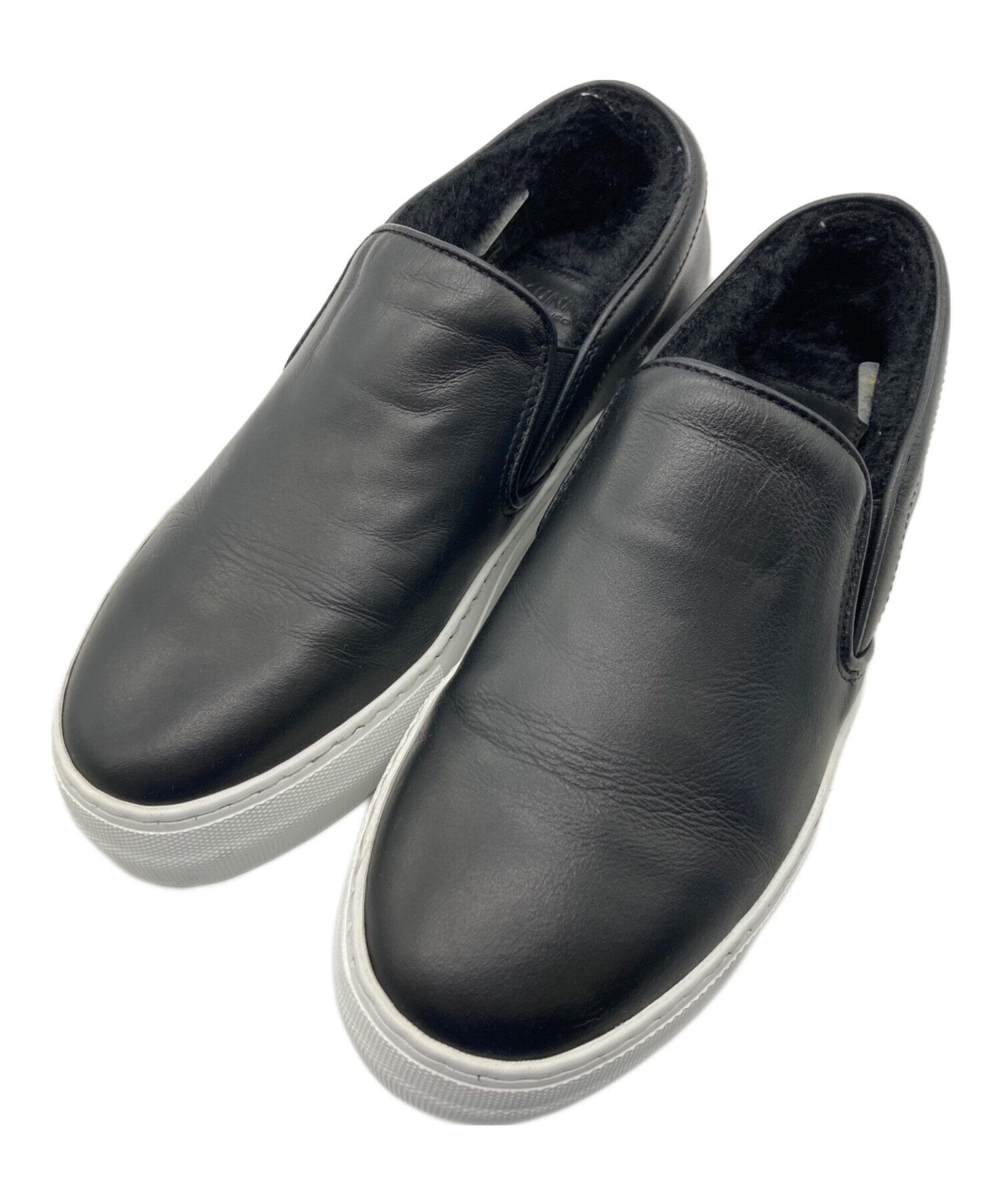 【未使用】PELLICOグレー 36 中古・古着通販】PELLICO SUNNY (ペリーコサニー) レザースリッポン