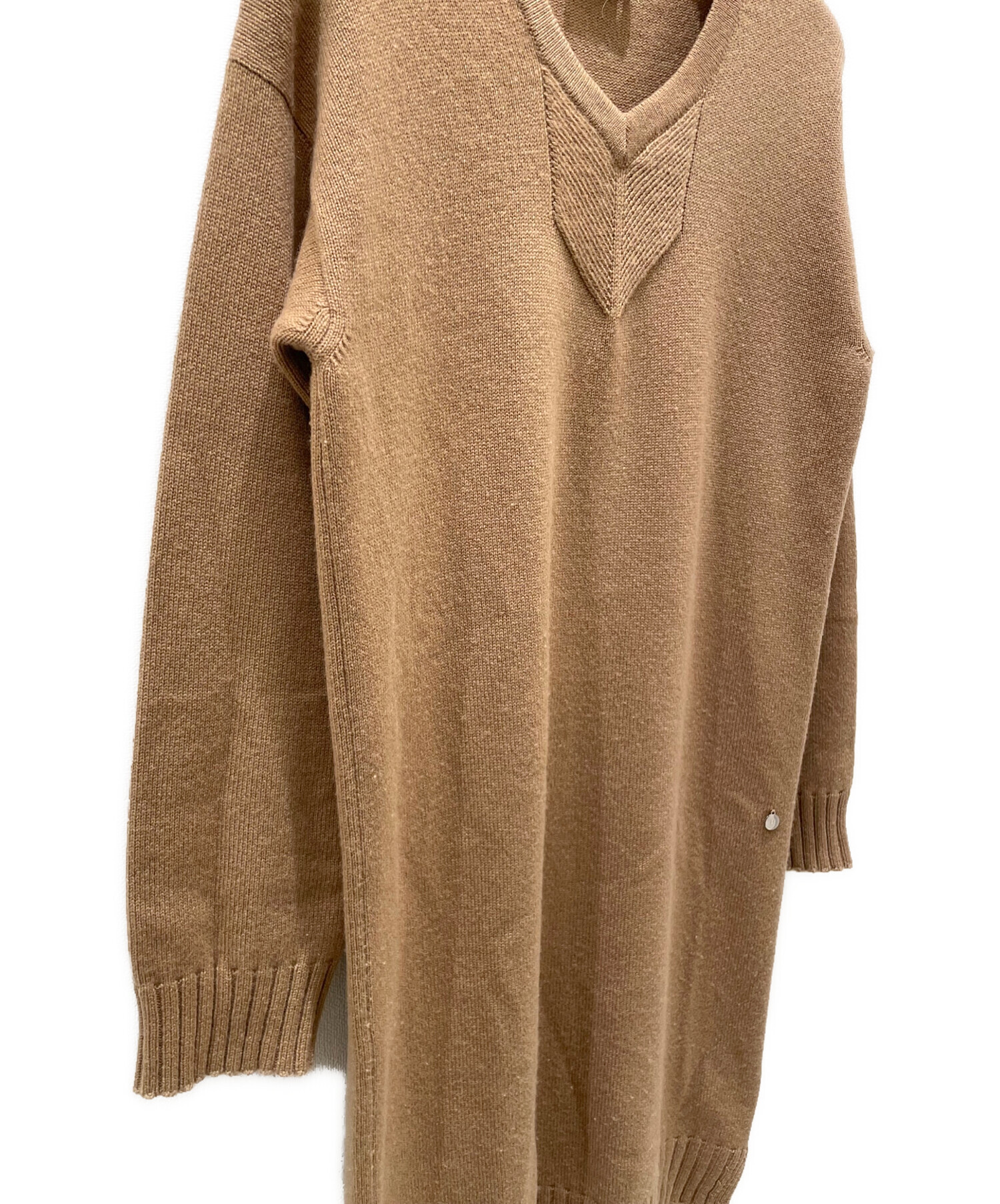 中古・古着通販】HERMES (エルメス) Hロゴ金具カシミヤニット