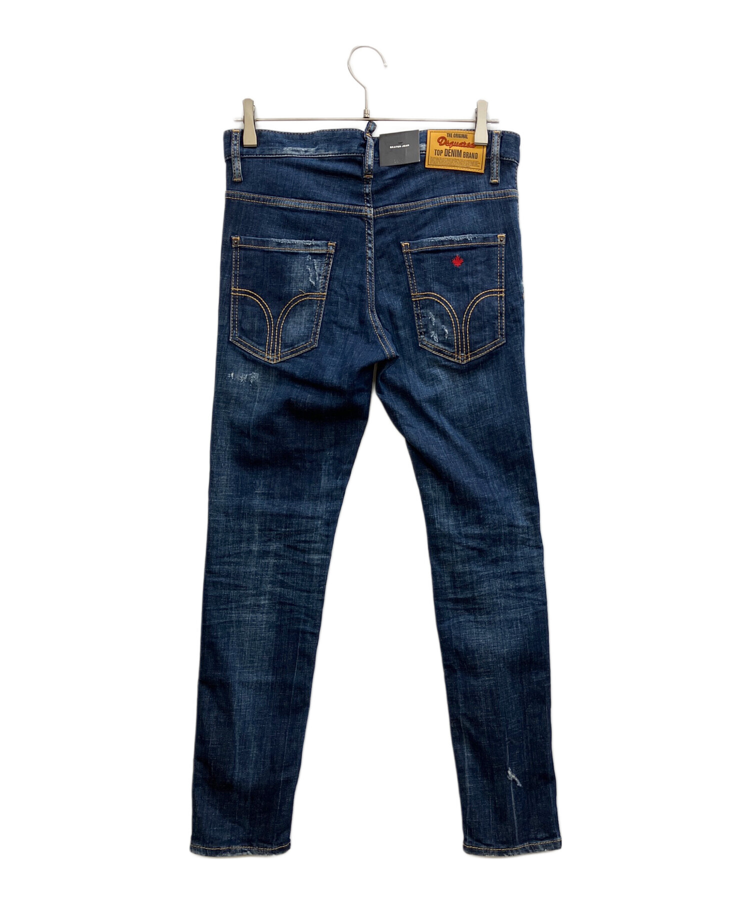 中古・古着通販】DSQUARED2 (ディースクエアード) デニムパンツ ブルー