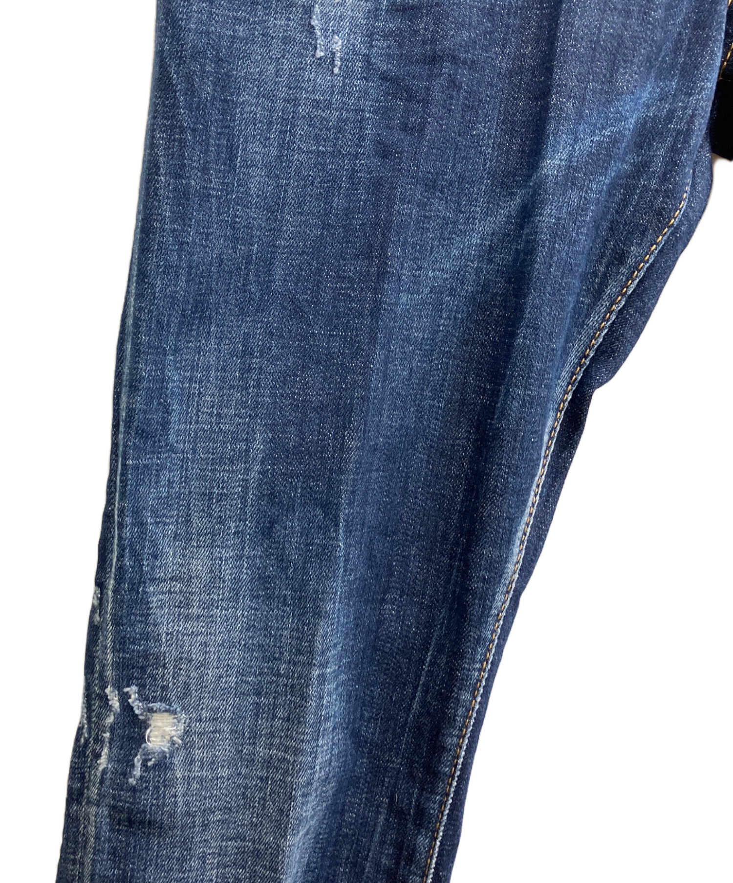 中古・古着通販】DSQUARED2 (ディースクエアード) デニムパンツ ブルー