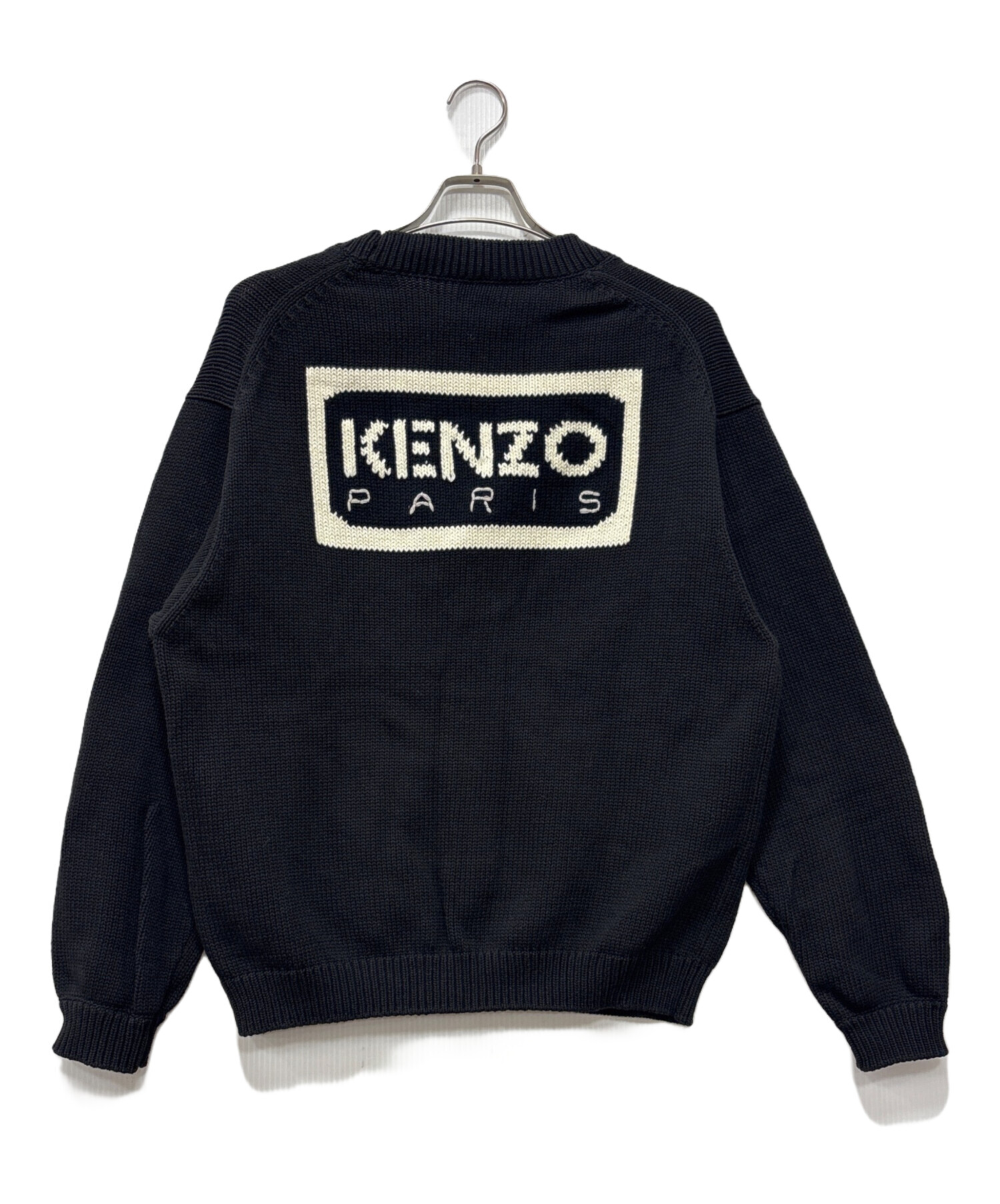 中古・古着通販】KENZO (ケンゾー) ニットカーディガン ブラック