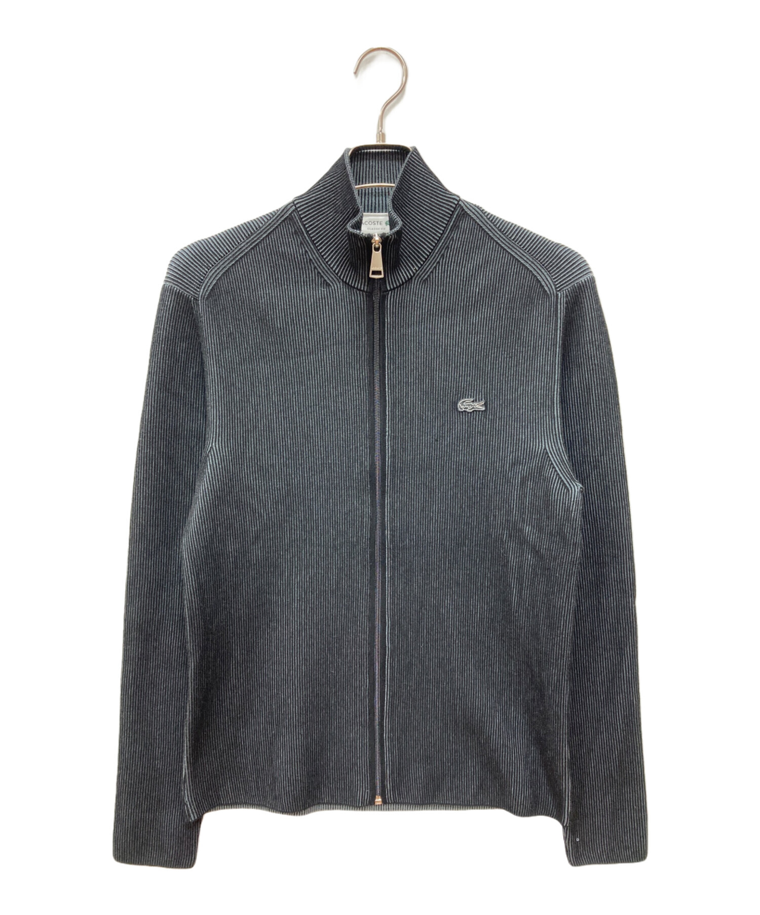 中古・古着通販】LACOSTE (ラコステ) リブニットトラックジャケット 