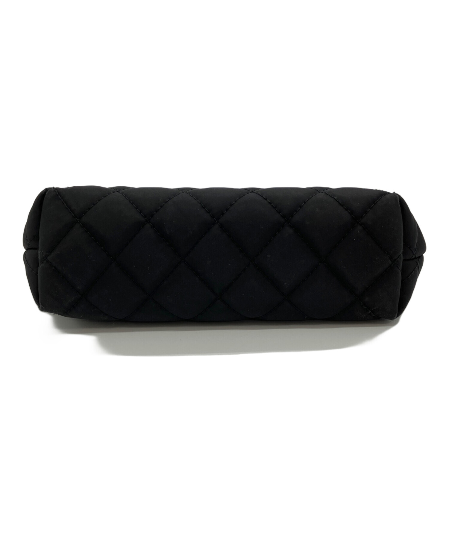 中古・古着通販】CHANEL (シャネル) コスメポーチ ブラック｜ブランド