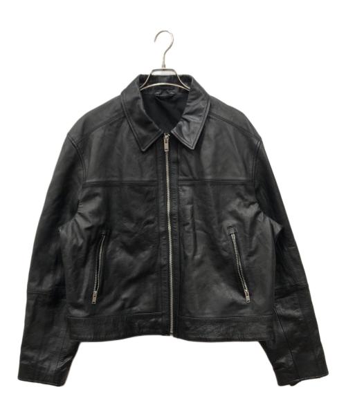 新品■ZARA リアルレザージャケット ボクシーフィット牛革 ブラック 黒 3090063168295044_01_0296w.jpeg