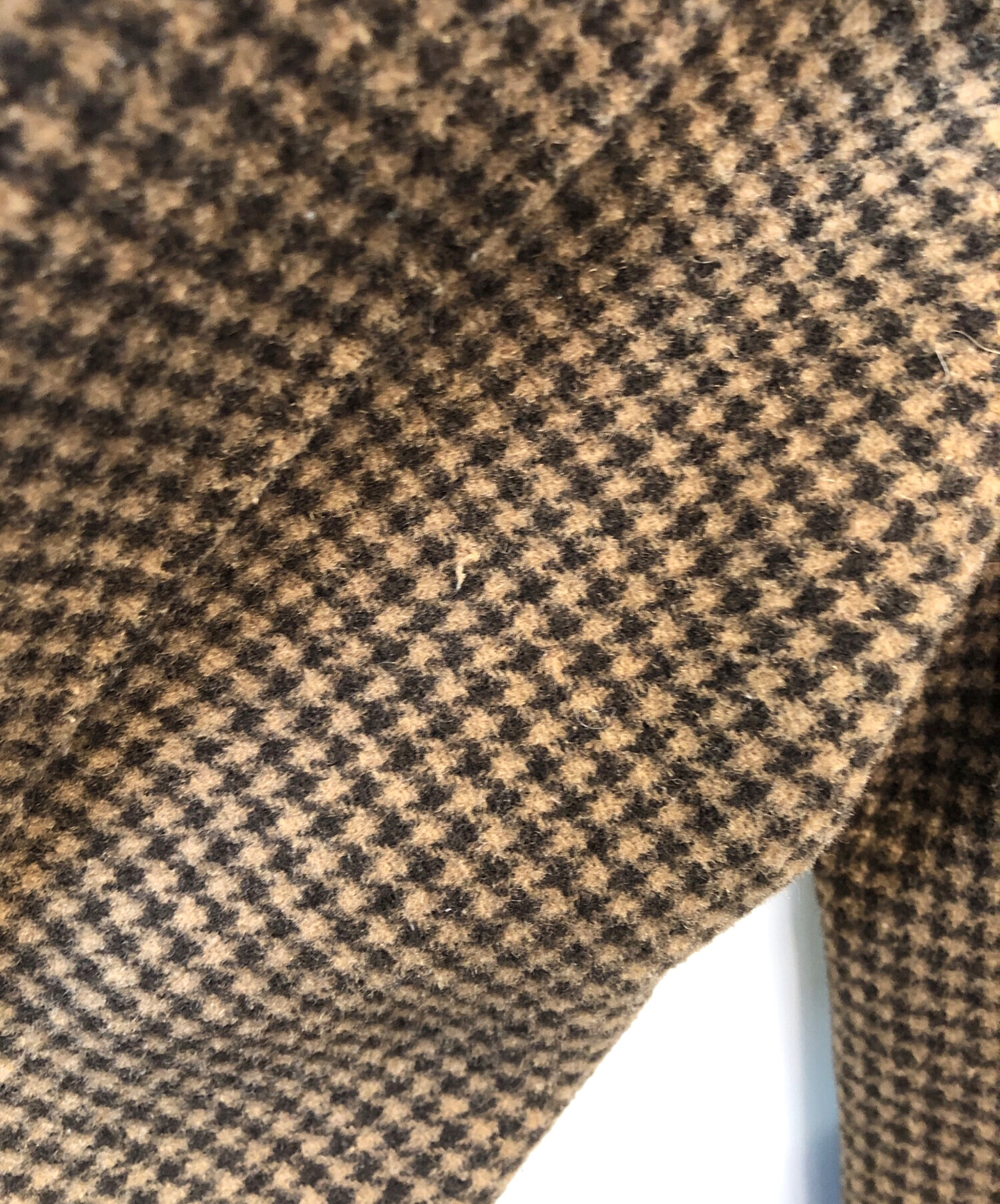 中古・古着通販】TODAYFUL (トゥデイフル) Over Check Coat ブラウン