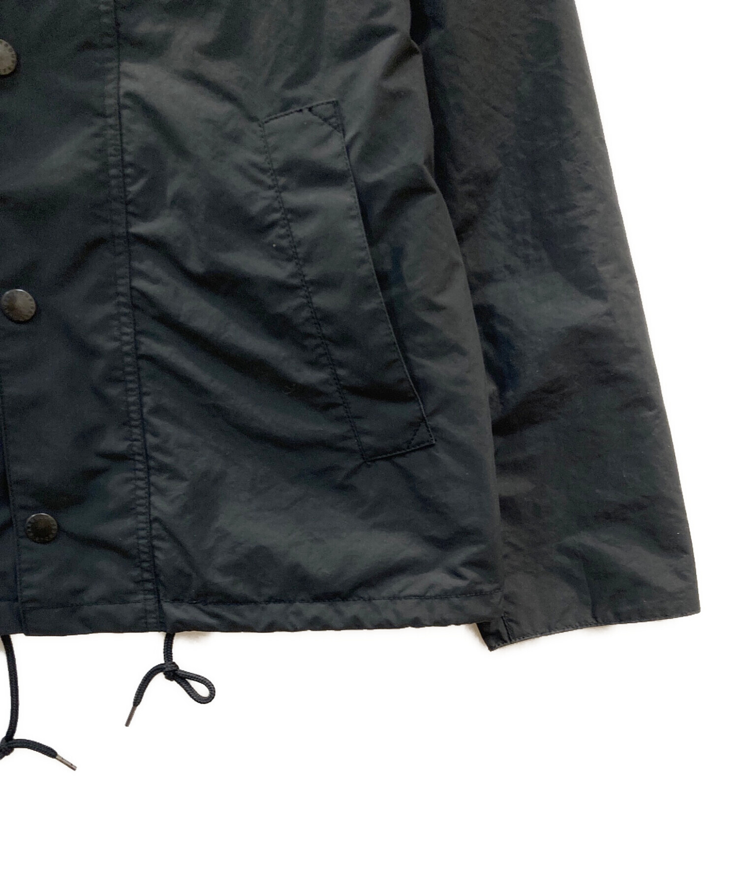 Barbour トラッパー black 新品・未使用 Msize 中古・古着通販】Barbour (バブアー) NEW TRANSPORT JACKET ブラック