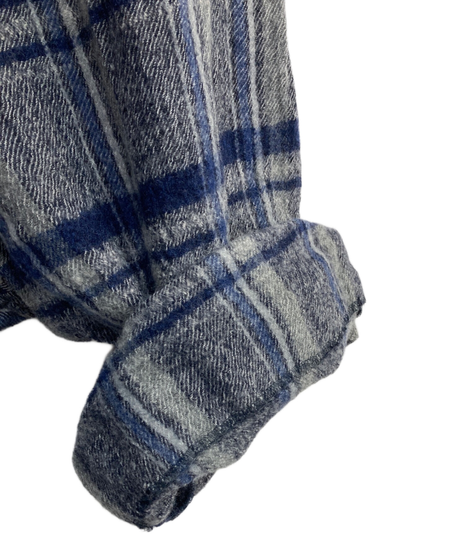 中古・古着通販】Y's (ワイズ) ウールリネン サルエルパンツ ネイビー