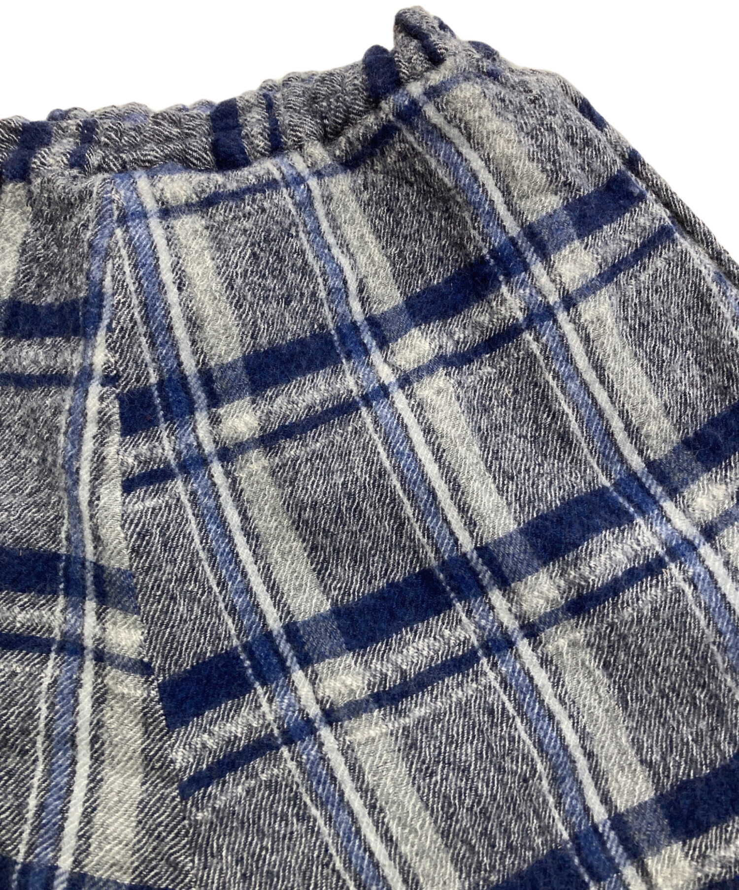 中古・古着通販】Y's (ワイズ) ウールリネン サルエルパンツ ネイビー