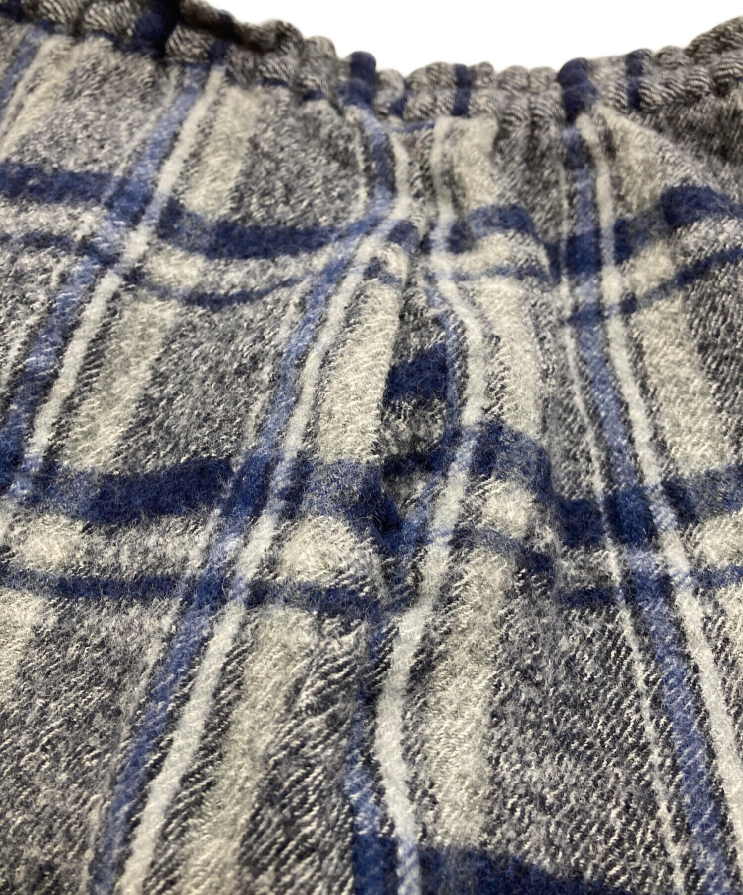 中古・古着通販】Y's (ワイズ) ウールリネン サルエルパンツ ネイビー