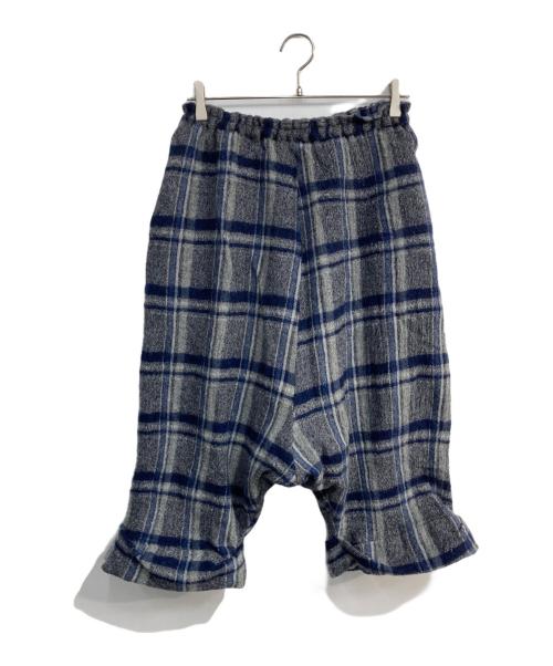 中古・古着通販】Y's (ワイズ) ウールリネン サルエルパンツ ネイビー