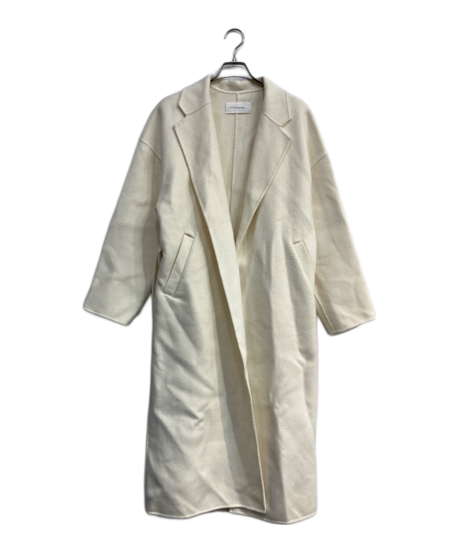 中古・古着通販】na.e (ナエ) ハンドメイドラップロングコート