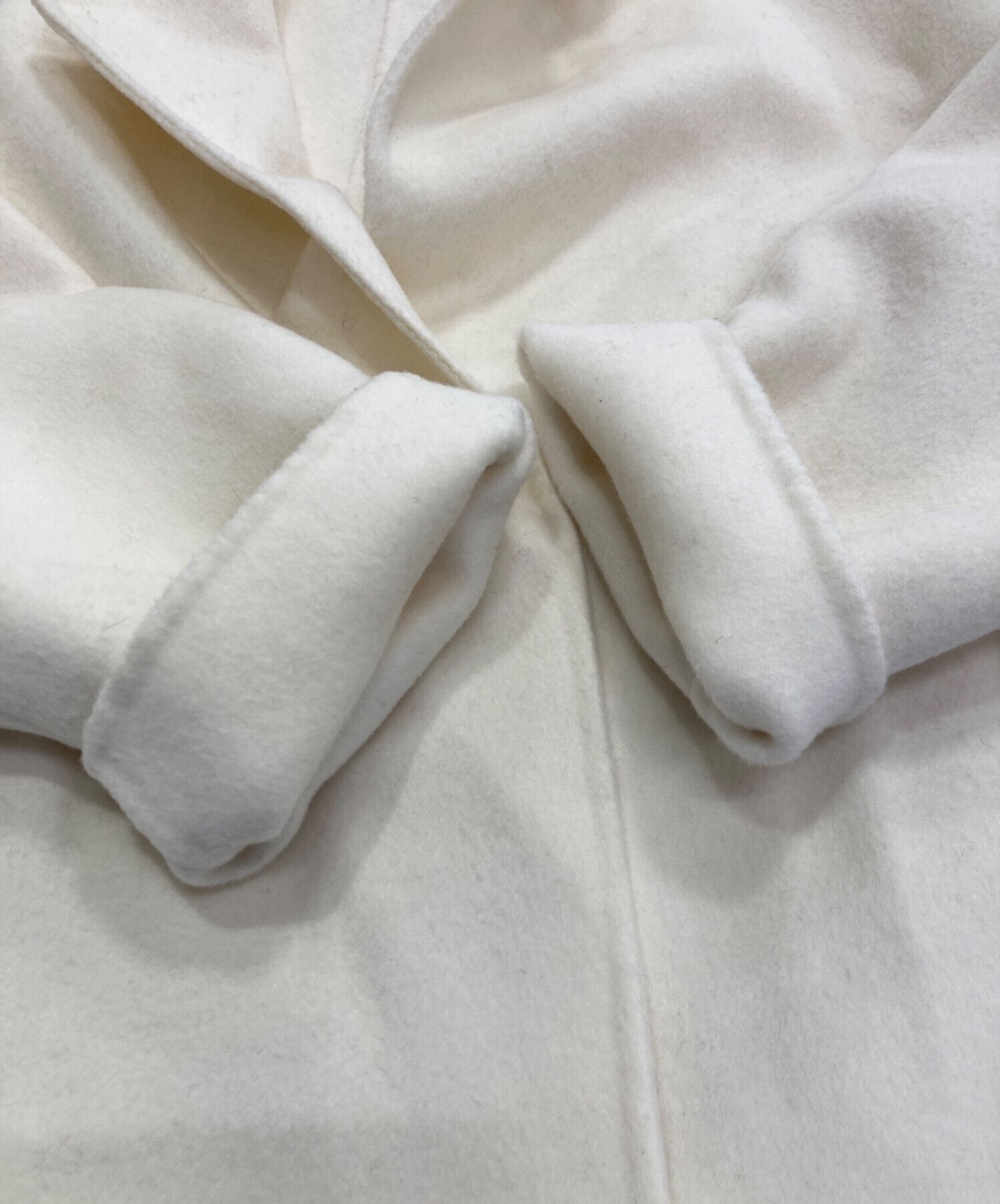 中古・古着通販】na.e (ナエ) ハンドメイドラップロングコート