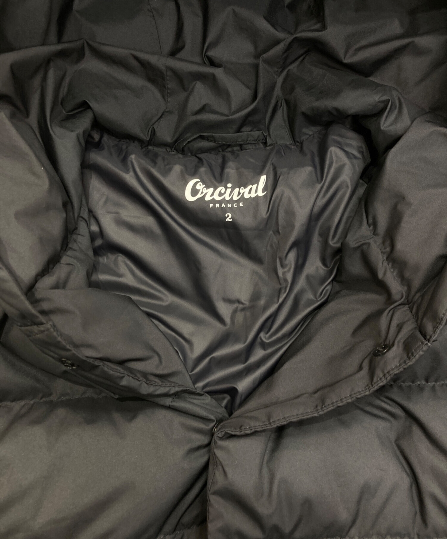 中古・古着通販】ORCIVAL (オーシバル) フーデッドライトショート 