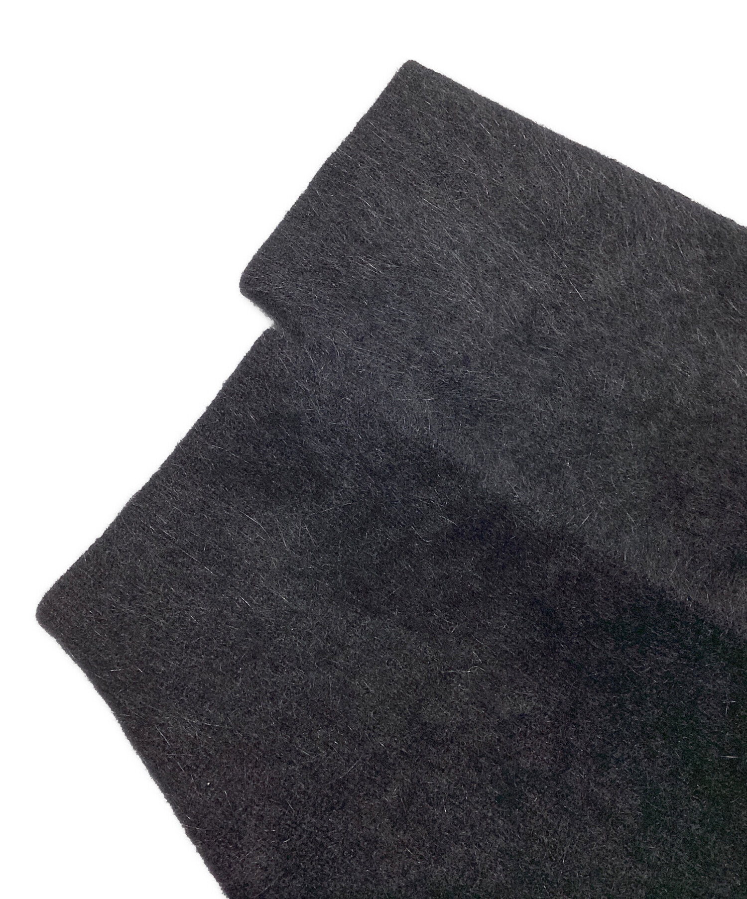 中古・古着通販】AMOMMA (アモマ) WOOL PUFF SHOULDER KNIT ブラック