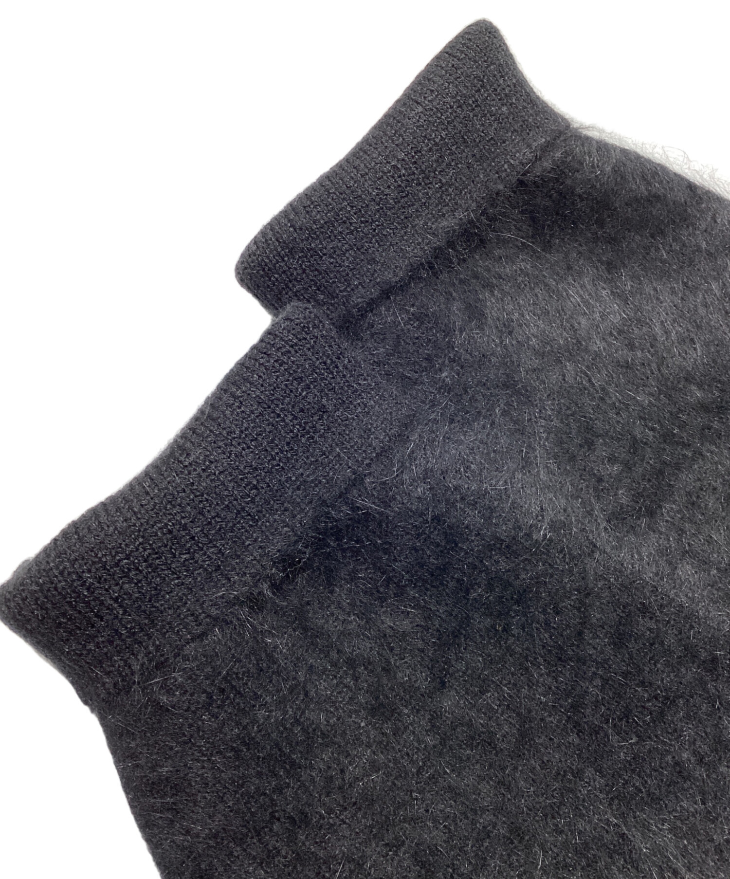 中古・古着通販】AMOMMA (アモマ) WOOL PUFF SHOULDER KNIT ブラック