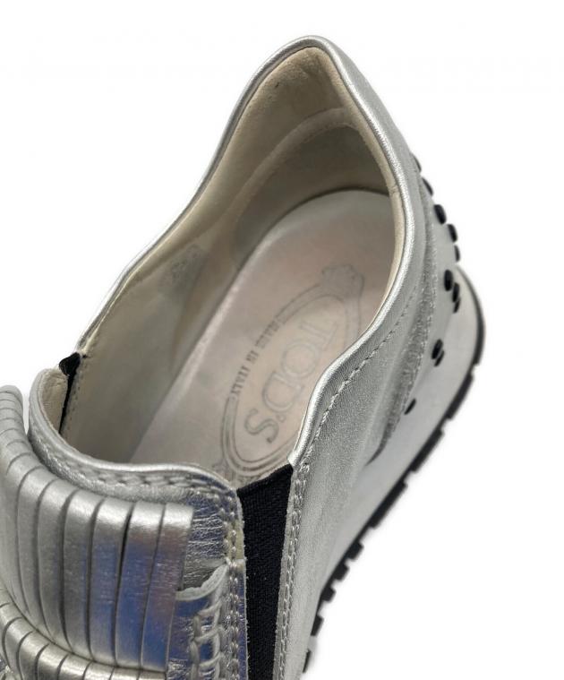 中古・古着通販】TOD'S (トッズ) メタリックフリンジスリッポン