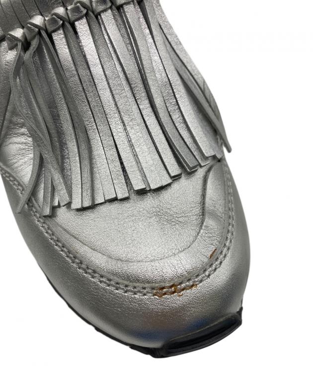 中古・古着通販】TOD'S (トッズ) メタリックフリンジスリッポン