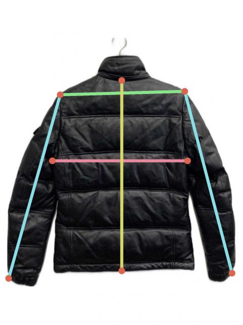 中古・古着通販】JACKROSE (ジャックローズ) レザーダウンジャケット