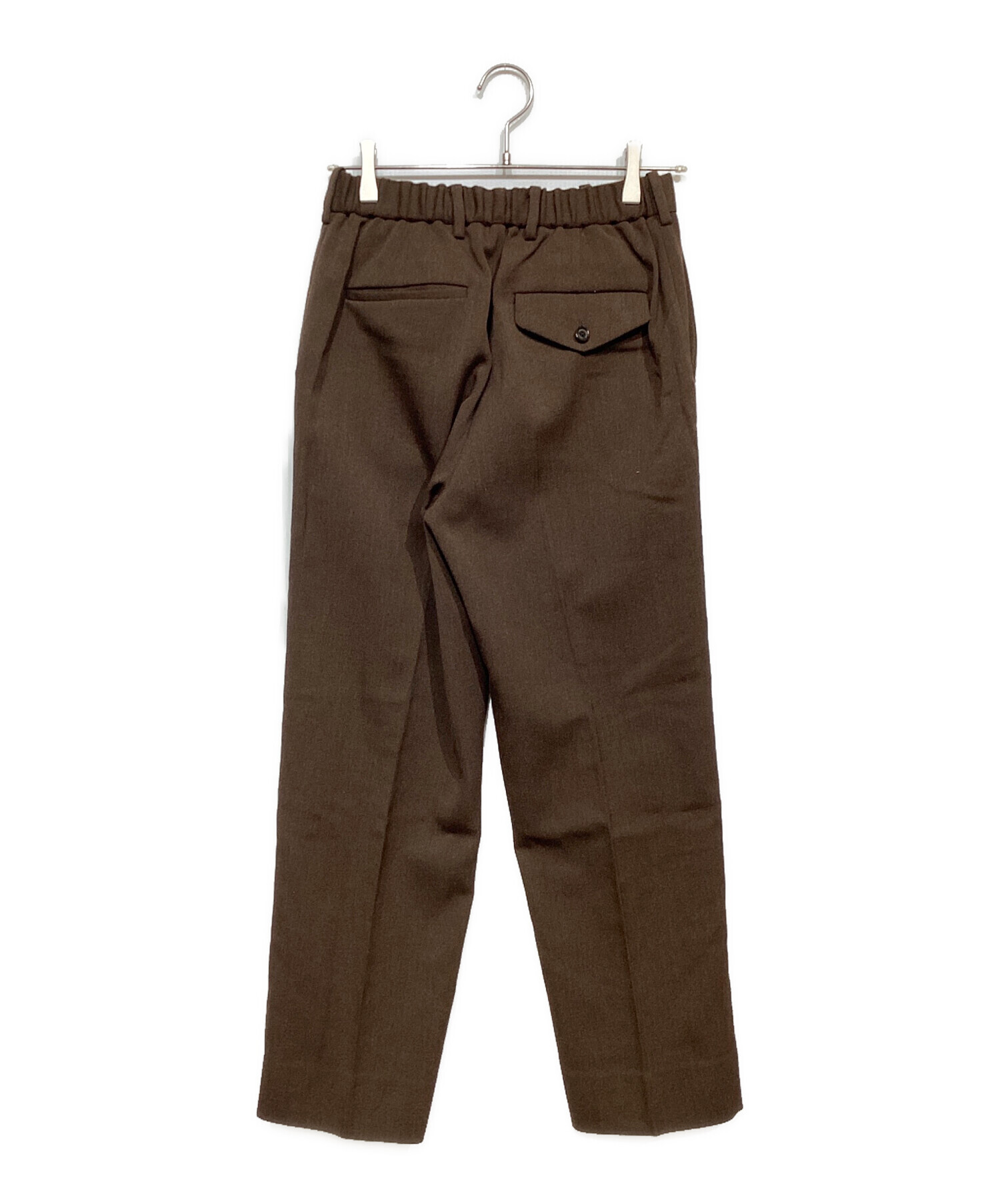 中古・古着通販】MARKAWARE (マーカウェア) FLAT FRONT TROUSERS