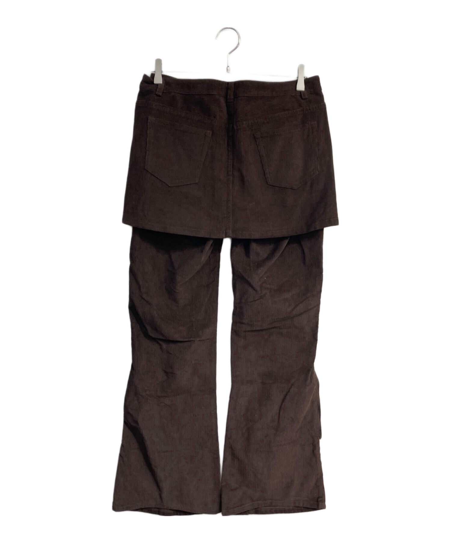 中古・古着通販】Knuth Marf (クヌースマーフ) 2piece zip flare pants