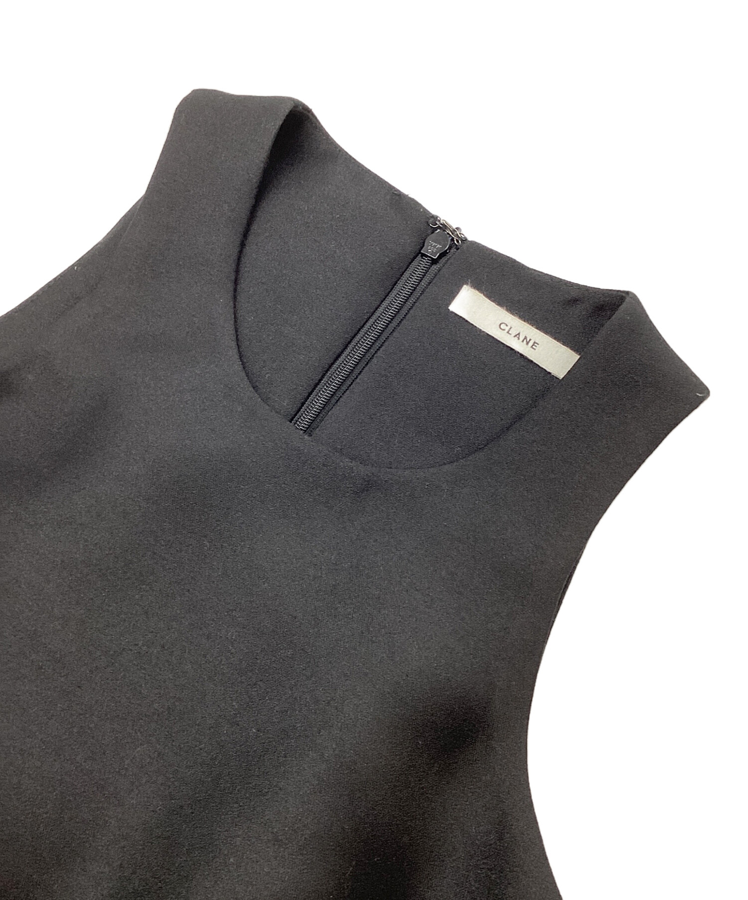 中古・古着通販】CLANE (クラネ) HIGH WAIST SWITCHING ONEPIECE 16112 