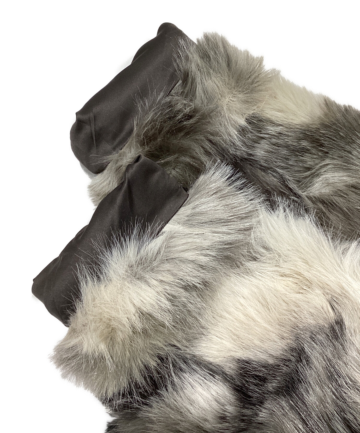 中古・古着通販】JEANASIS (ジーナシス) MIXカラーファーブルゾン