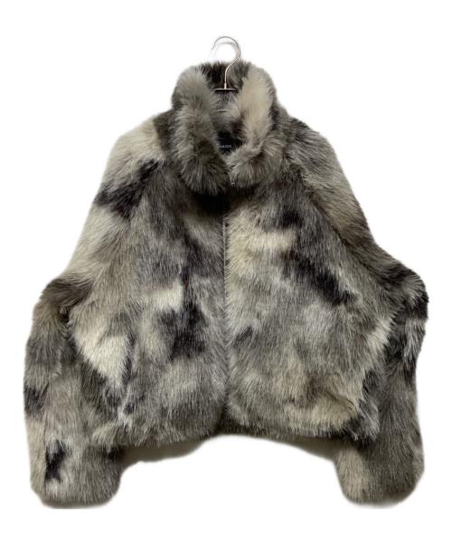 中古・古着通販】JEANASIS (ジーナシス) MIXカラーファーブルゾン