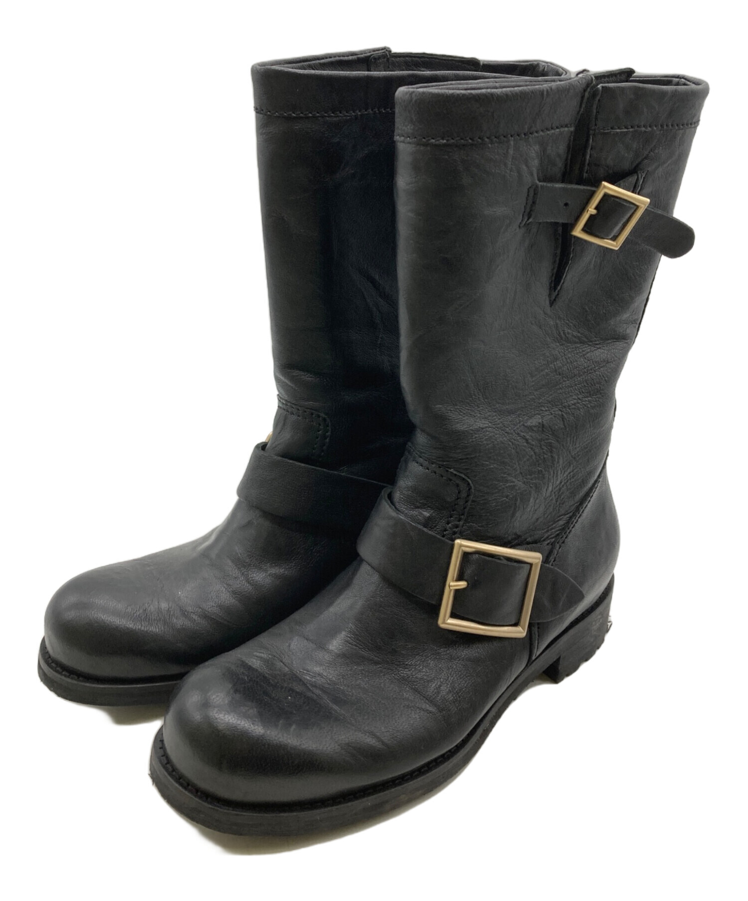 中古・古着通販】JIMMY CHOO (ジミーチュウ) エンジニアブーツ