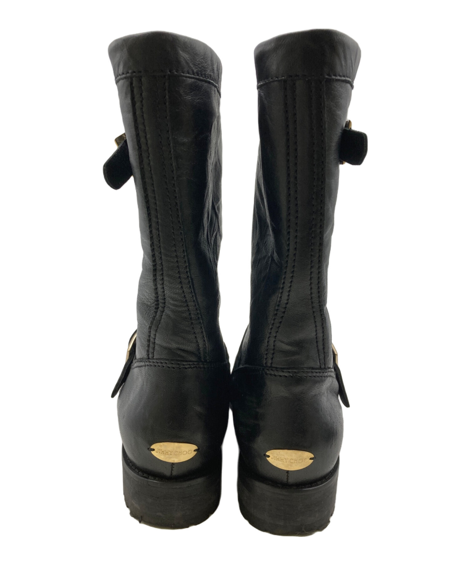 中古・古着通販】JIMMY CHOO (ジミーチュウ) エンジニアブーツ