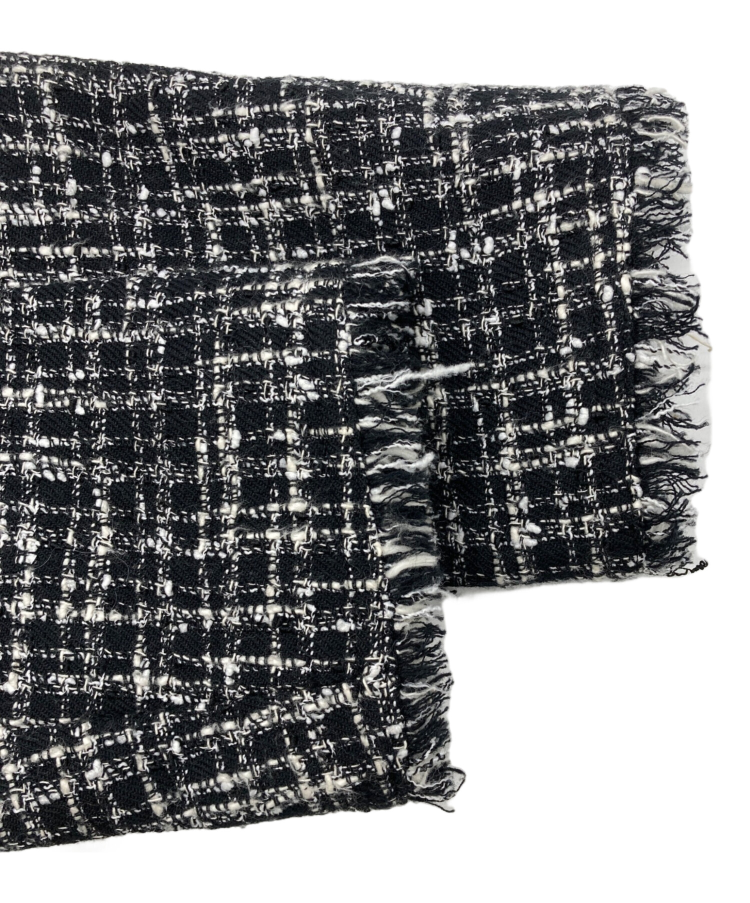 セオリーリュクス　タグ付き新品未使用　ツイードコート 中古・古着通販】theory (セオリー) ノーカラーツイードコート