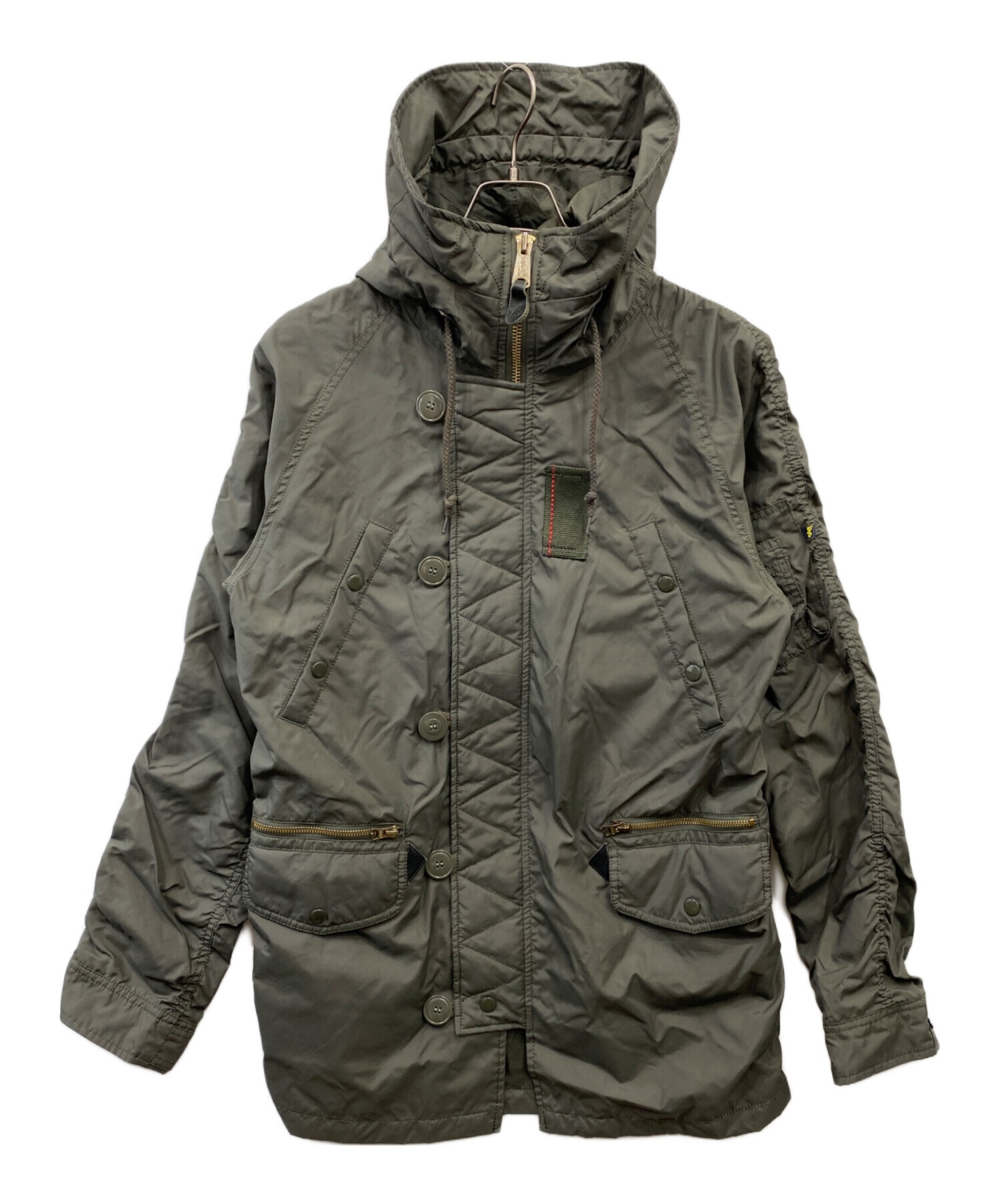 Y2K ALPHA N-3B フライトジャケット XL カーキ 中古・古着通販】ALPHA (アルファ) N-3B フライトジャケット カーキ