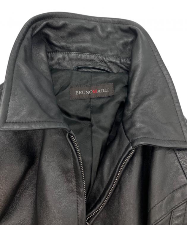 中古・古着通販】Bruno Magli (ブルーノマリ) レザージャケット