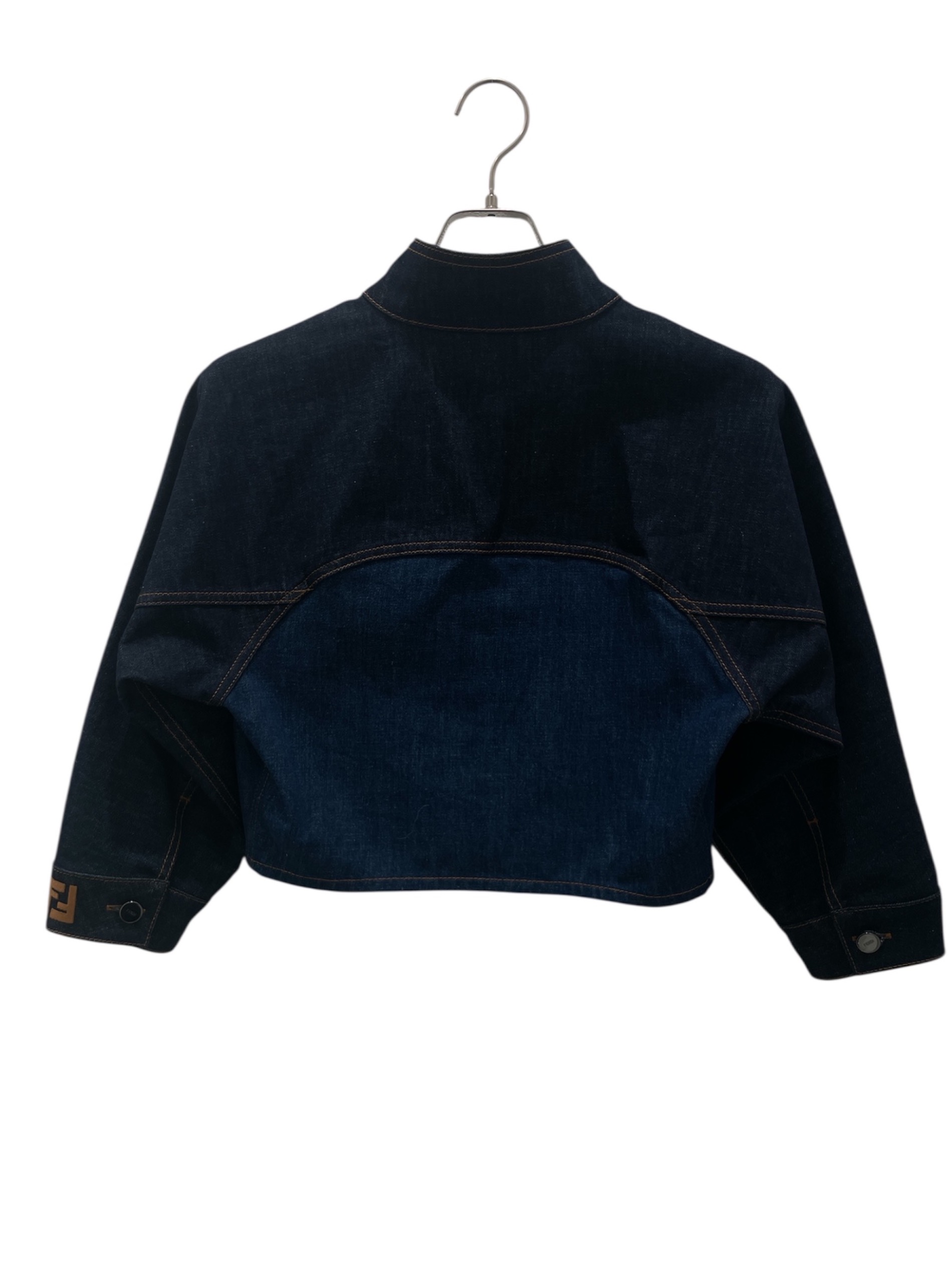 中古・古着通販】FENDI (フェンディ) バイカラーデニムジャケット