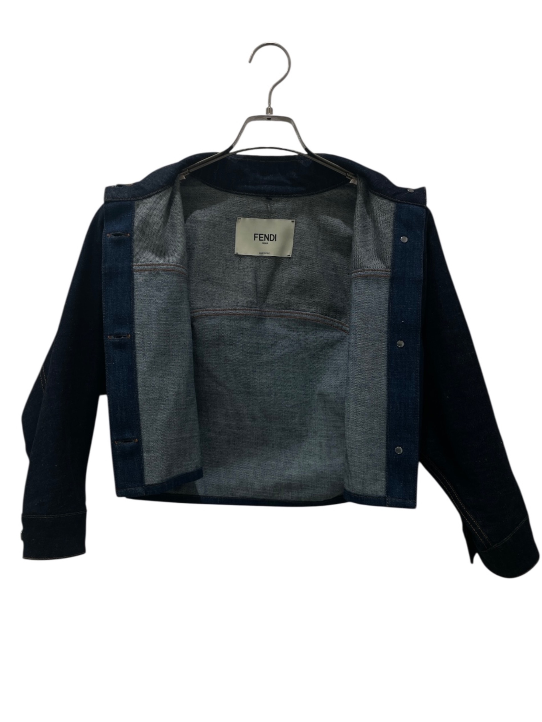 中古・古着通販】FENDI (フェンディ) バイカラーデニムジャケット