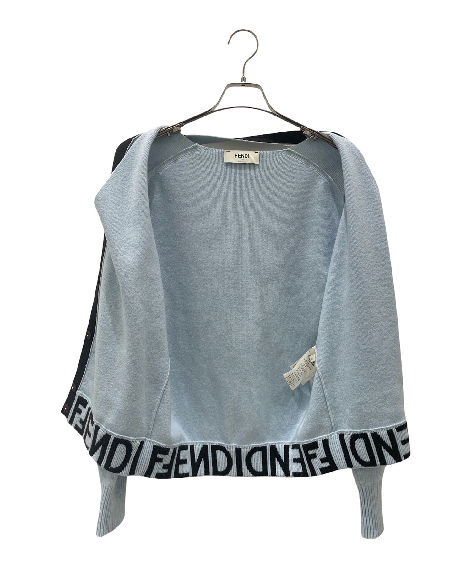 中古・古着通販】FENDI (フェンディ) デザインカーディガン ライト 