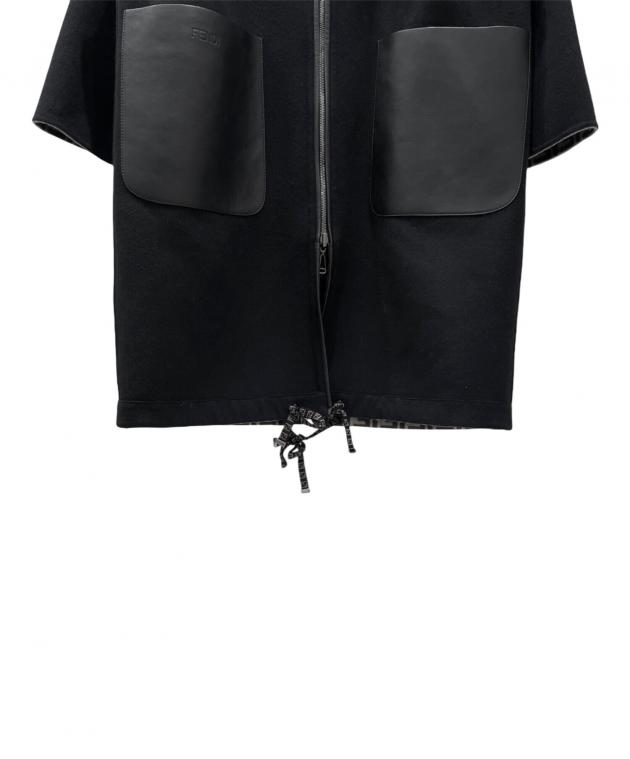 中古・古着通販】FENDI (フェンディ) ファーフード付き ズッカ FF柄