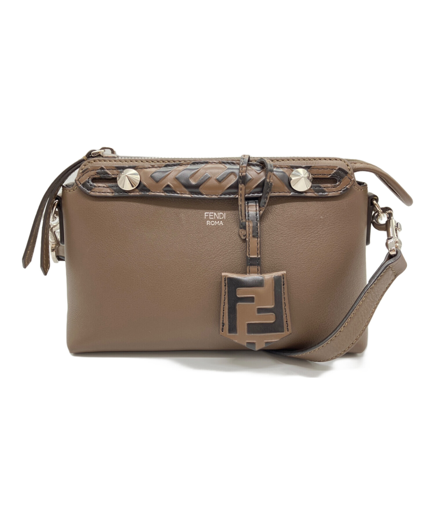 中古・古着通販】FENDI (フェンディ) 2WAYバッグ ブラウン｜ブランド 