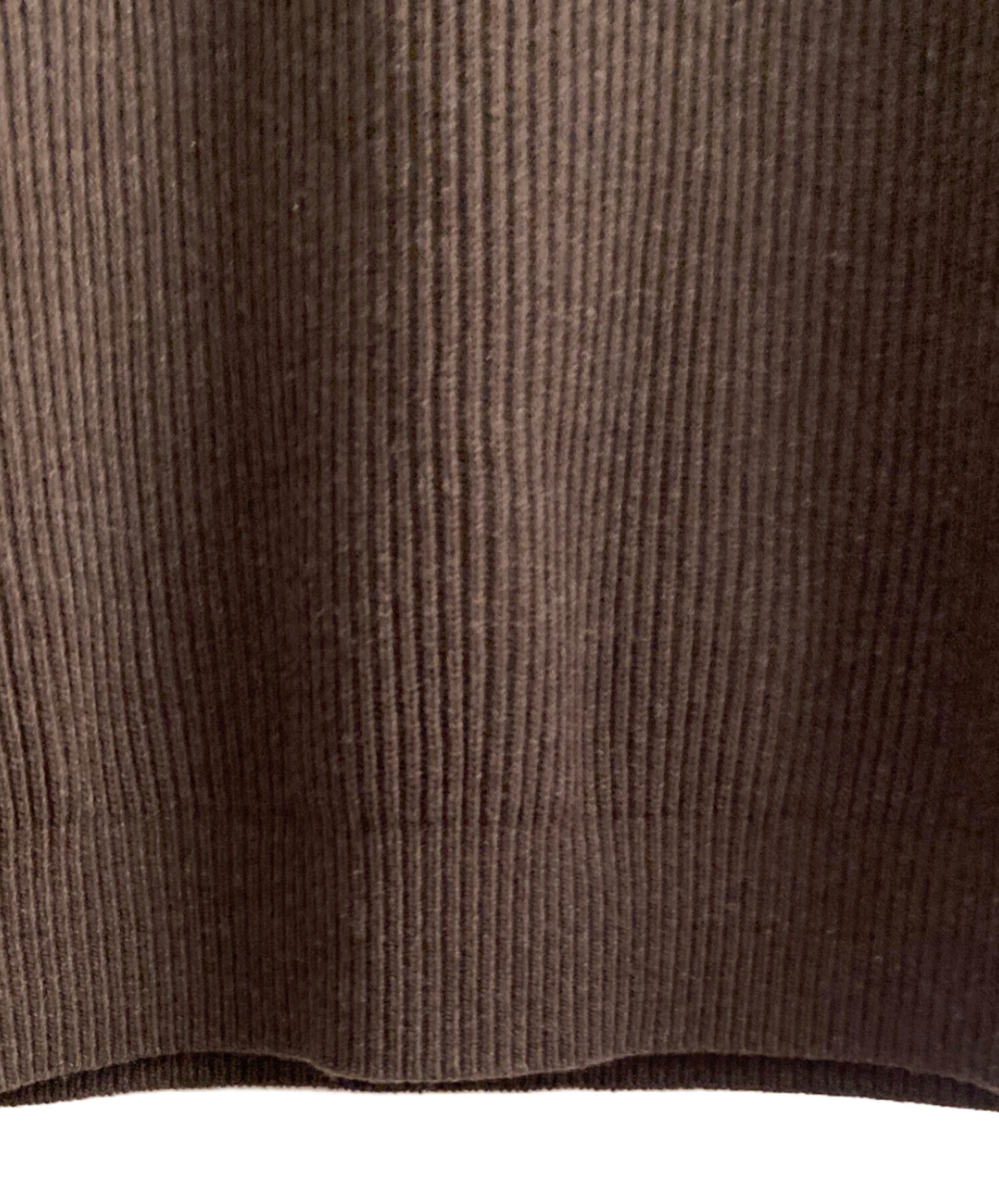 中古・古着通販】AURALEE (オーラリー) SUPER FINE WOOL RIB KNIT P/O