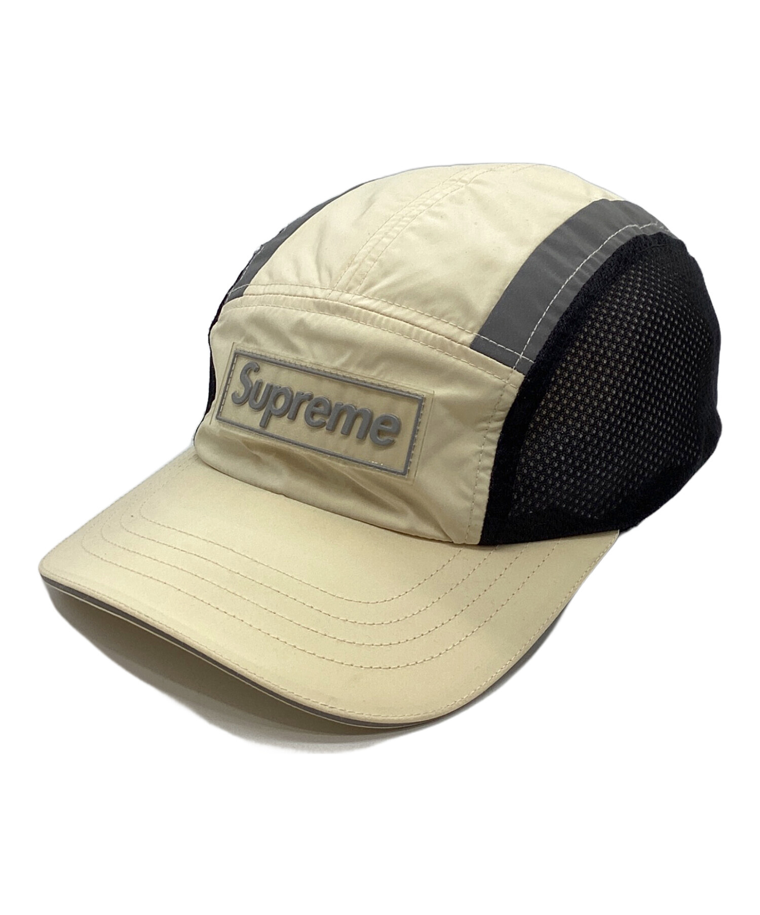 中古・古着通販】SUPREME (シュプリーム) Side Mesh Camp Cap ベージュ