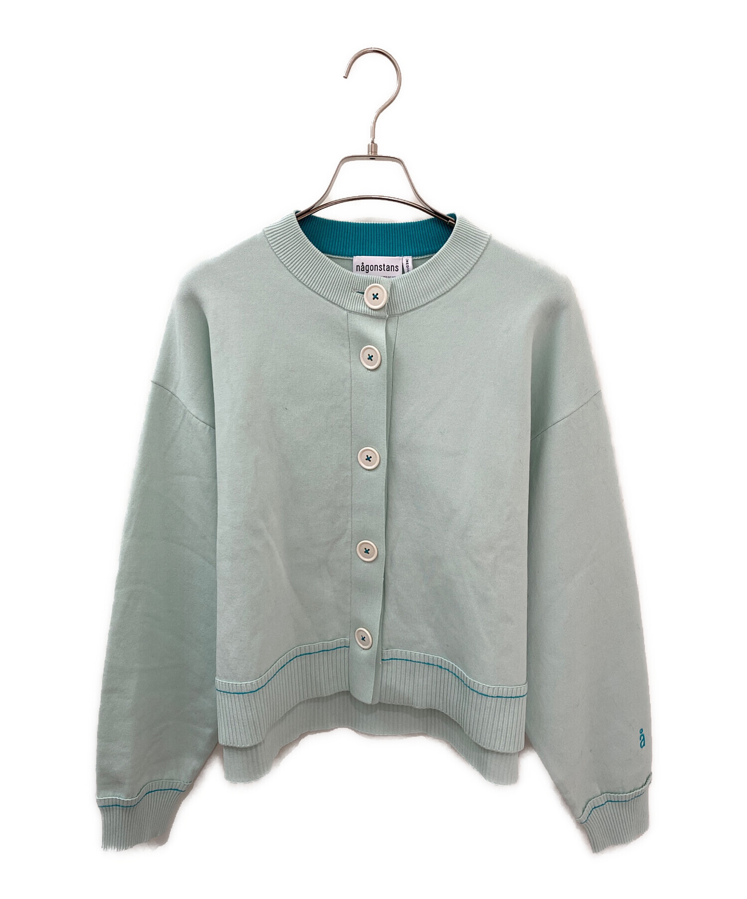 中古・古着通販】nagonstans (ナゴンスタンス) スリットカーディガン