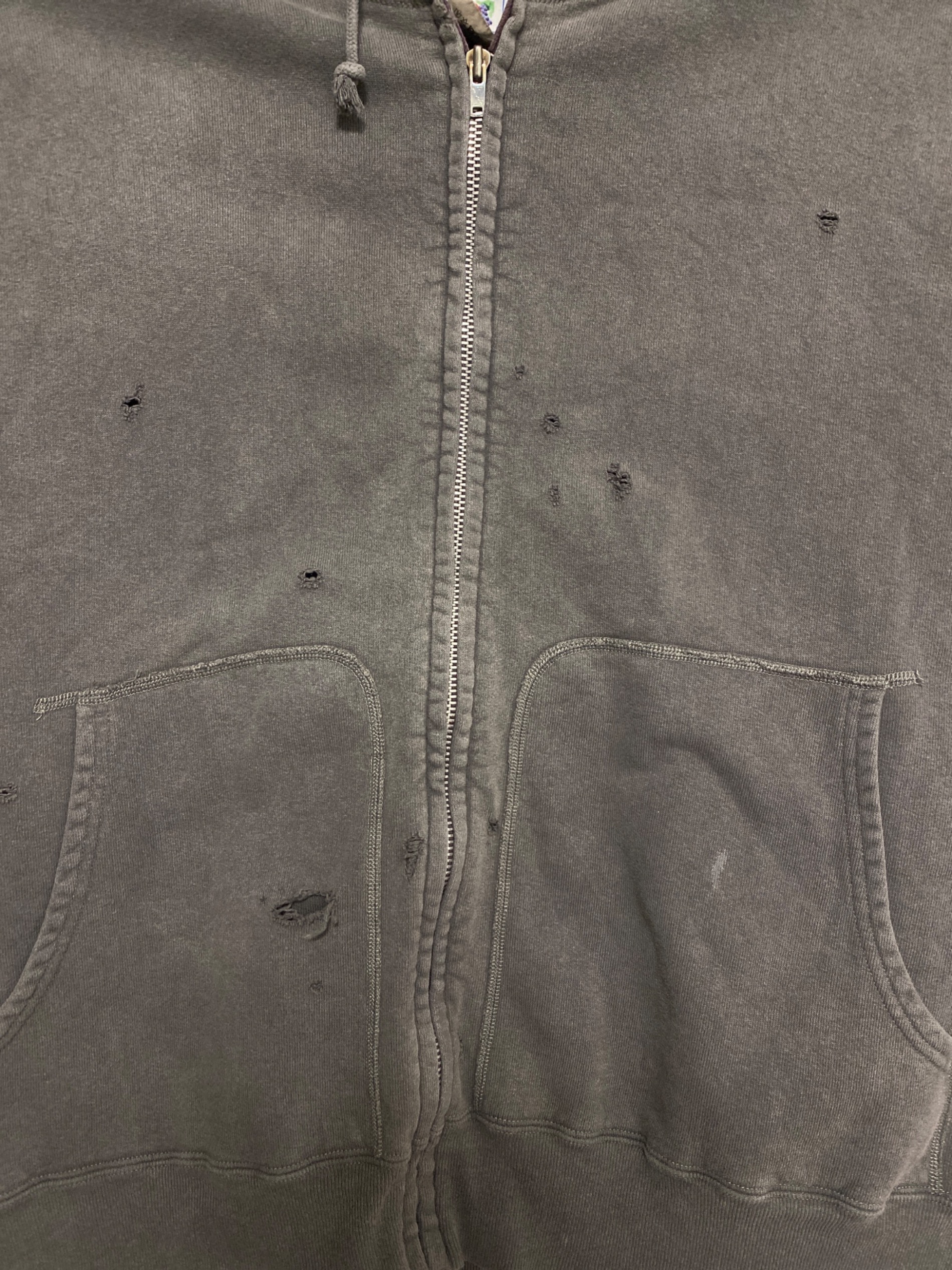 中古・古着通販】SAINT MICHAEL (セントマイケル) ZIP PARKA DAMAGE 
